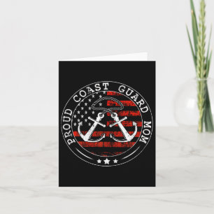 Proud Coast Guard Mum Us Military Shirt Mothers Da Card