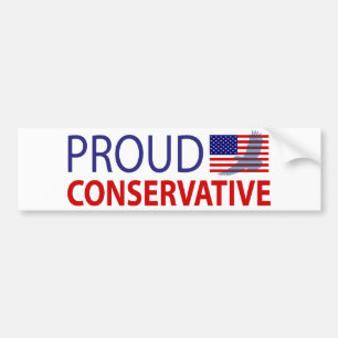 Proud Conservative Bumper Sticker
