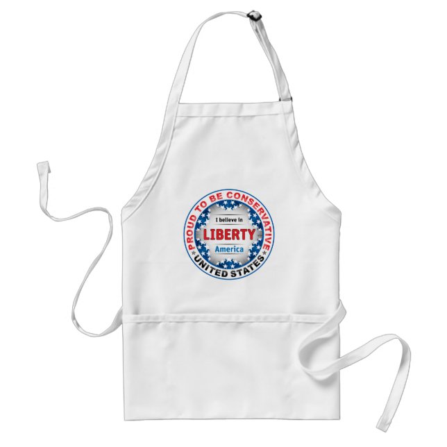 Proud Conservative Standard Apron (Front)