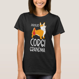 Proud Corgi Grandma  Pembroke Welsh Corgi Grandma T-Shirt