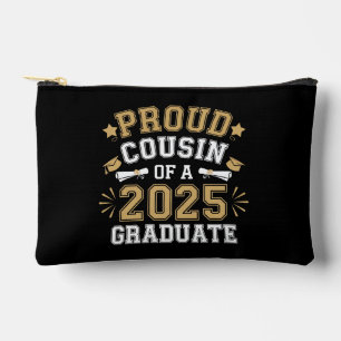 Proud Cousin Of A 2025 Graduate Family Graduation Accessory Pouch