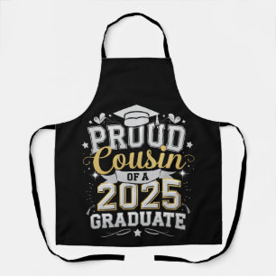 Proud Cousin Of A 2025 Graduate Graduation Apron