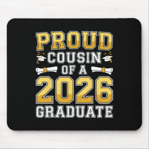 Proud Cousin Of A 2026 Graduate Shirt Cl 2026 Grad Mouse Pad