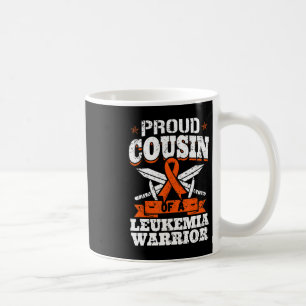 Proud Cousin Of A Leukaemia Warrior Cuz Awareness Coffee Mug