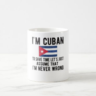 Proud Cuban Heritage Cuba Roots Cuban Flag Coffee Mug