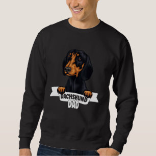 Proud Dachshund Dad For All Dachshund Dads 1 Sweatshirt