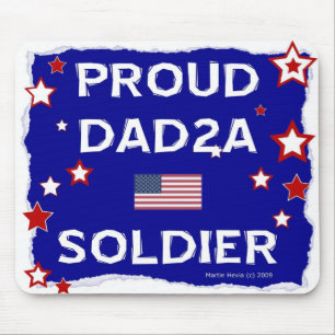 Proud DAD2A Soldier - Mousepad