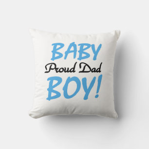 Proud Dad Baby Boy Gifts Cushion