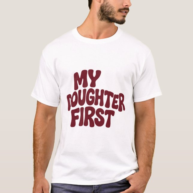 Proud Dad Father's Day Gift Tee (Front)