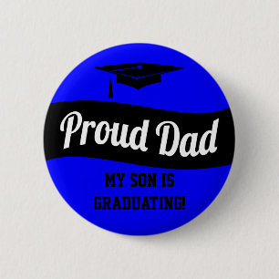 Proud Dad - Graduation Button