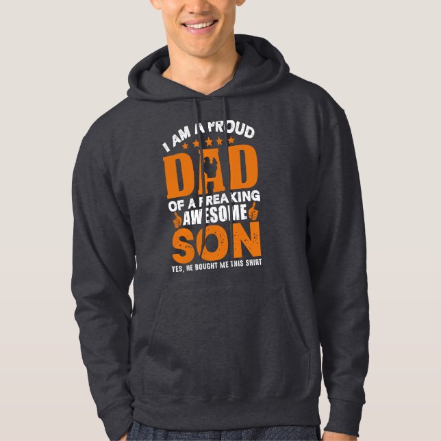 Proud Dad Hoodie (Front)