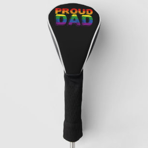 Proud Dad LGBT Parent Gay Pride Dad Golf Head Cover
