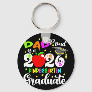 Proud dad of 2026 kindergarten graduate mothers da key ring