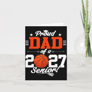 Proud dad of a basketball senior class of 2026Prou Card