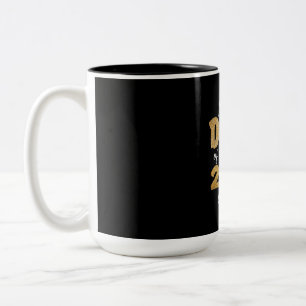 Proud Dad of a Class of 2021 Graduate Two-Tone Coffee Mug