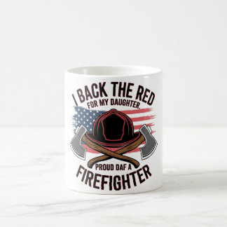 Proud Dad of a Firefighter Coffee Mug