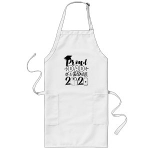 Proud Dad of a Graduate - 2021 Long Apron