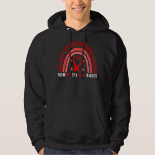 Proud Dad Of A Heart Warrior CHD Awareness Hoodie