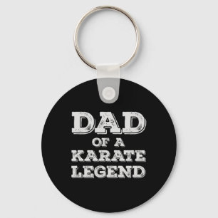 Proud Dad Of A Karate Legend Son Daughter Karateka Key Ring