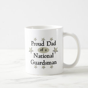 Proud Dad of a National Guardsman Coffee Mug