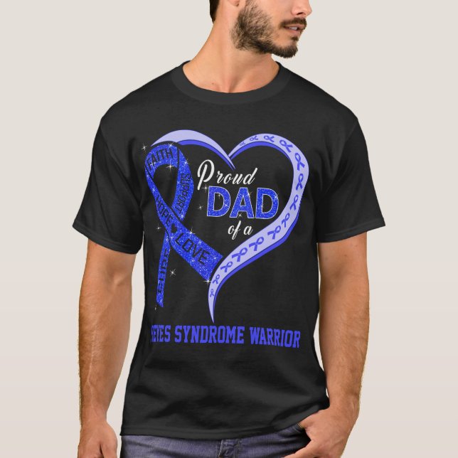 Proud Dad Of A Reye's Syndrome Warrior T-Shirt (Front)