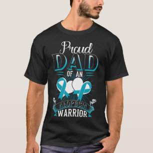 Proud Dad Of An Alopecia Warrior Gift T-Shirt