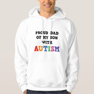 Proud Dad Of My Son With Autism Hoodie