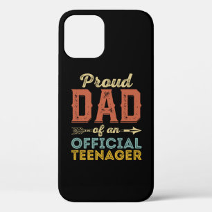 Proud Dad of Official Teenager 13th Birthday iPhone 12 Case