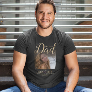 Proud Dad   Photo Graduation T-Shirt