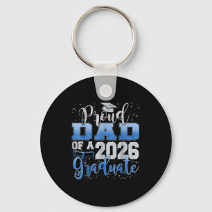 Proud Dad Senior 2026 Class Key Ring