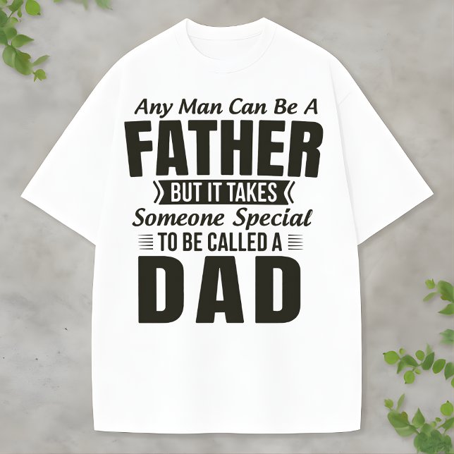 Proud Dad Typography Design – Family Love Graphic T-Shirt (Creator Uploaded)