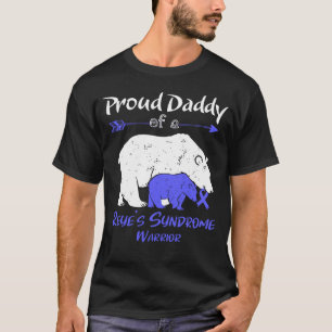 Proud Daddy Bear Reye's Syndrome Awareness T-Shirt