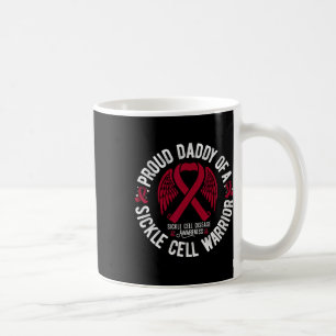 Proud Daddy Of A Sickle Cell Warrior Scd Awareness Coffee Mug