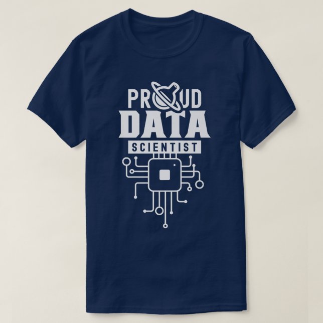 Proud Data Scientist Analyst Science Analytics Pre T-Shirt (Design Front)