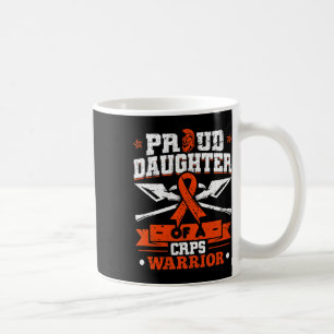 Proud Daughter Of A Crps Warrior Month Orange Ribb Coffee Mug
