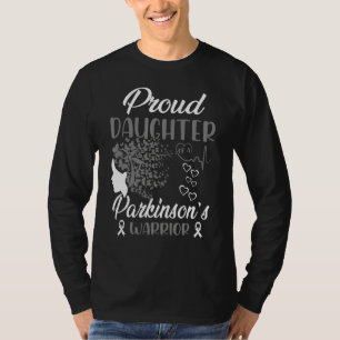 Proud Daughter Of A Parkinson's Warrior Grey Butte T-Shirt