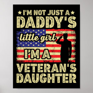 Proud Daughter Of A Veteran Poster