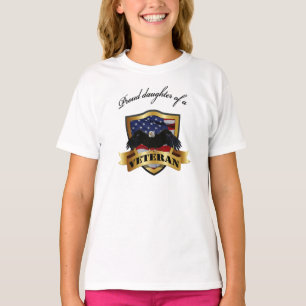 Proud daughter of a Veteran T-Shirt