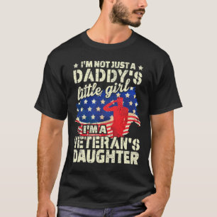 Proud daughter of a veteran veterans day veteran's T-Shirt