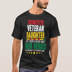 Proud Daughter of a Vietnam Veteran 14 T-Shirt