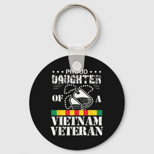 Proud Daughter Of A Vietnam Veteran Key Ring
