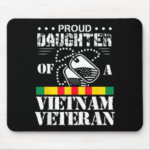 Proud Daughter Of A Vietnam Veteran Mouse Pad