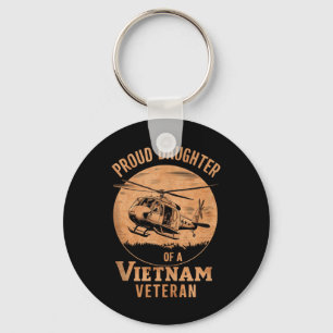 Proud Daughter Of A Vietnam Veteran Tank Top Key Ring