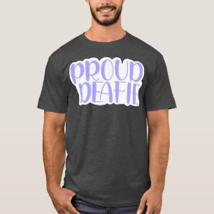 proud deafie light purple T-Shirt