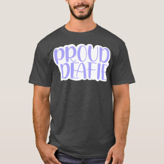 proud deafie light purple T-Shirt