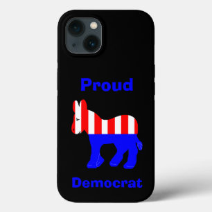 Proud Democrat Donkey iPhone 13 Case