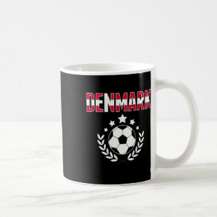 Proud Denmark Soccer Fans Jersey - Support Danish Coffee Mug