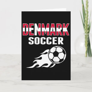Proud Denmark Soccer Lovers Jersey - Danish Footby Card