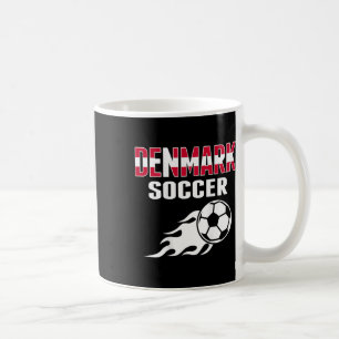 Proud Denmark Soccer Lovers Jersey - Danish Footll Coffee Mug