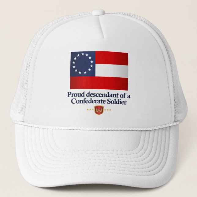 Proud Descendant Trucker Hat (Front)